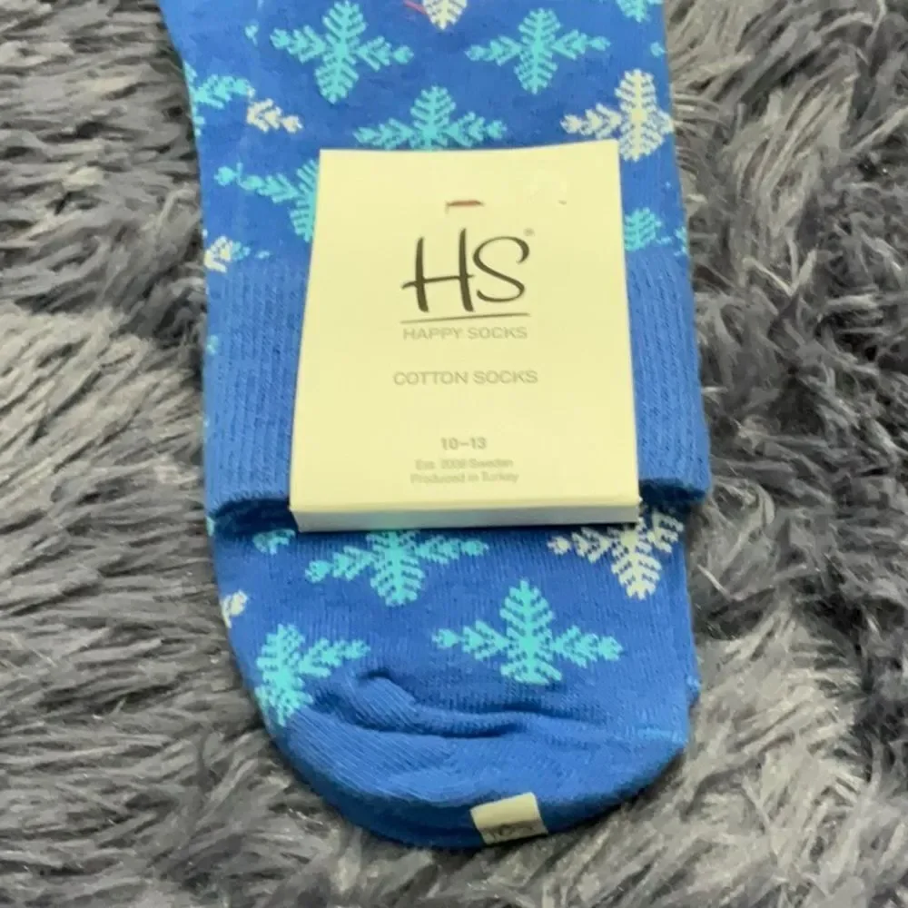 Sock Happy Snowflake Men's Socks - New